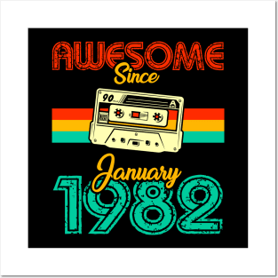 Awesome since January 1982 Posters and Art